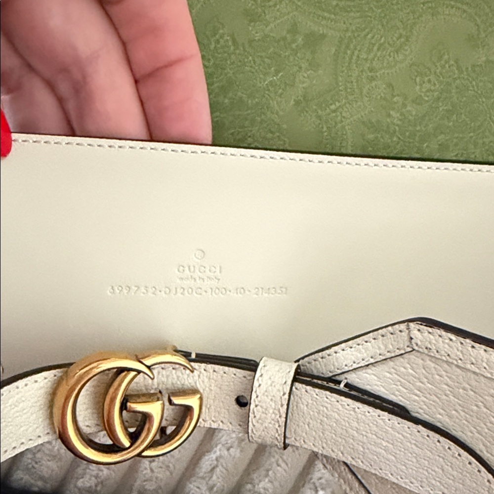 Gucci Marmont Wide Belt 100cm - Picture 3 of 4
